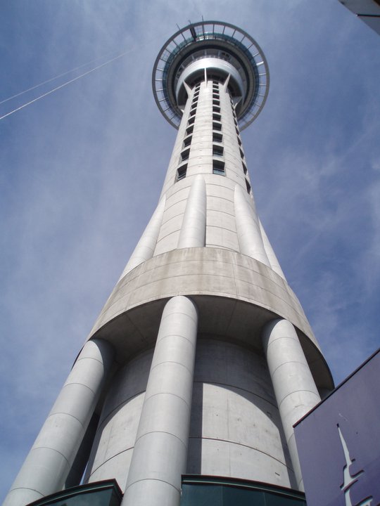 sky tower 328 m